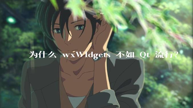 为什么 wxWidgets 不如 Qt 流行？