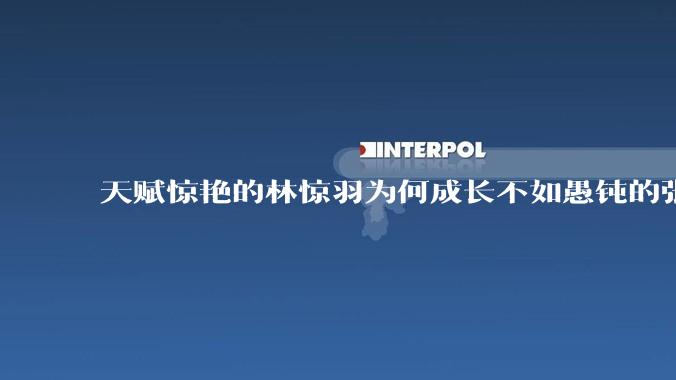 天赋惊艳的林惊羽为何成长不如愚钝的张小凡？