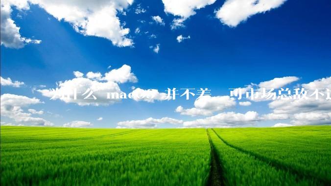 为什么 macOS 并不差，可市场总敌不过 Windows？
